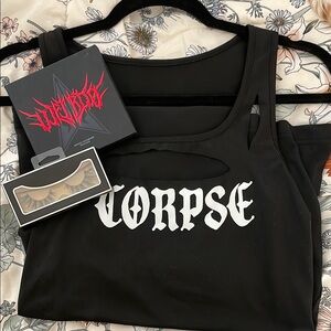 Black Corpse Tank Top